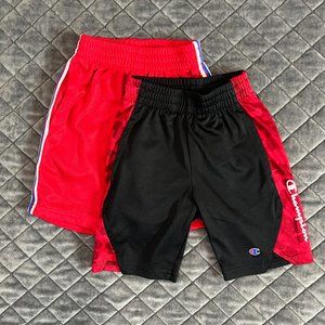 Champion Boys 2 Pcs Basketball Shorts, Boys Size 5/6